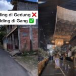 Viral Pernikahan di Gang, Dekorasi Hotel Bintang Lima, @bintangteropr7