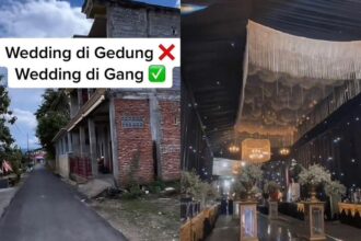 Viral Pernikahan di Gang, Dekorasi Hotel Bintang Lima, @bintangteropr7